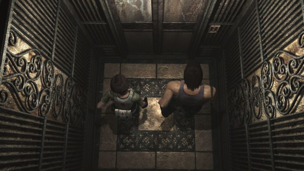 Rebecca et Billy dans un ascenseur