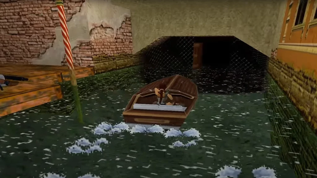 Tomb Raider II Venice bateau