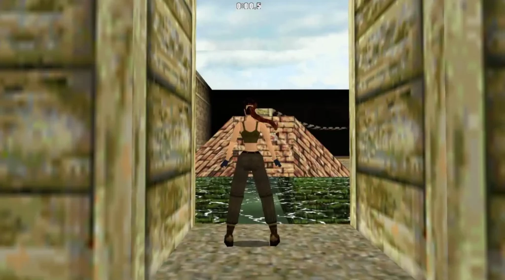 tomb raider III effet eau